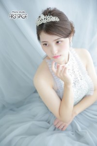 成人式　ドレス　ドレス撮影