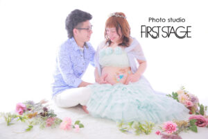 マタニティフォト　夫婦