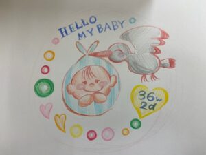 マタニティ　ペイント