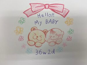 マタニティ　ペイント