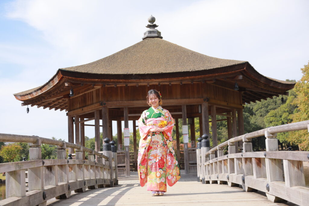 奈良公園　ロケ　撮影