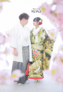 打掛　羽織袴　ブライダル　和装ウェディング　婚礼