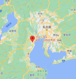 地図　ファーストステージ四日市　三重　所在