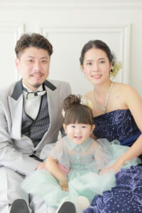 ファミ婚　ウェディング　子供