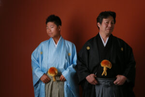 kimono family photo