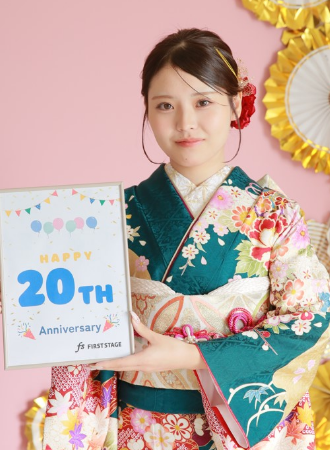 成人式の振袖姿