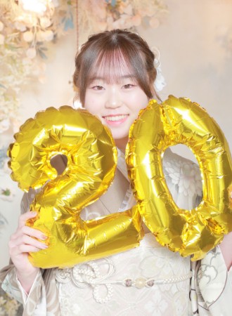 成人式の振袖姿