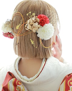 成人式振袖髪型・メイク－ポニーテールアレンジ