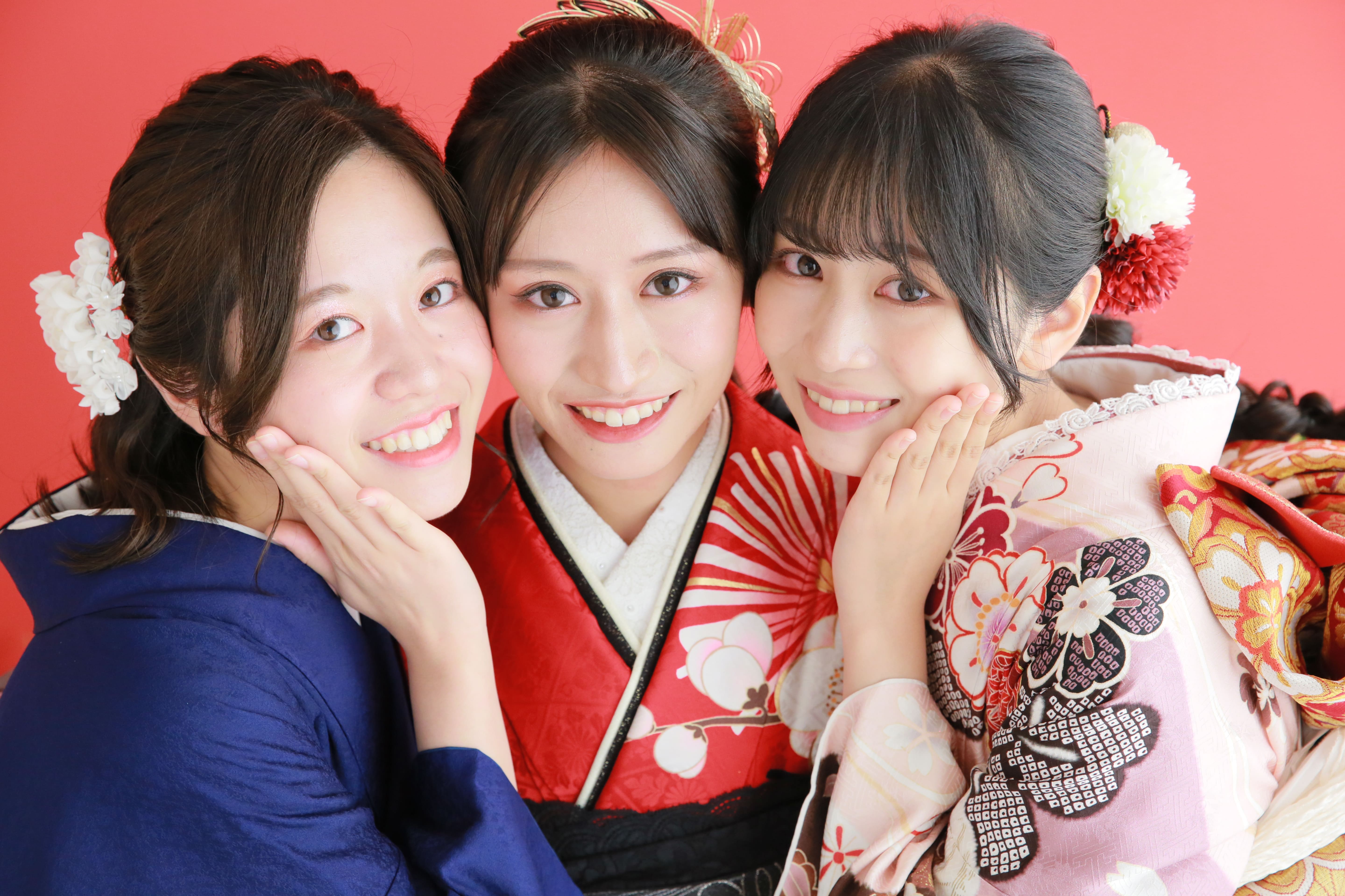 成人式振袖前撮り写真24