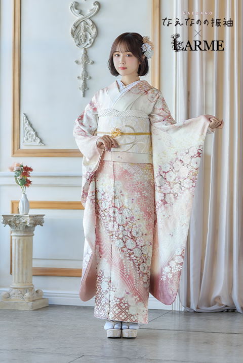 なえなのの振袖