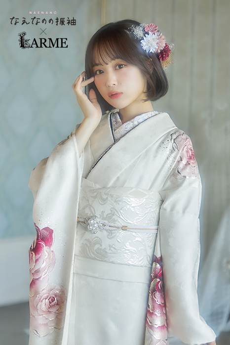 なえなのの振袖