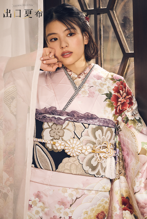 出口夏希の最新振袖