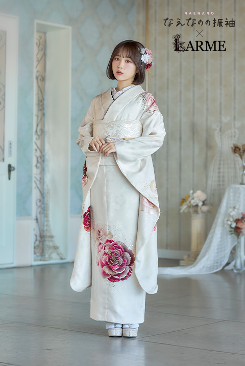 なえなのの振袖