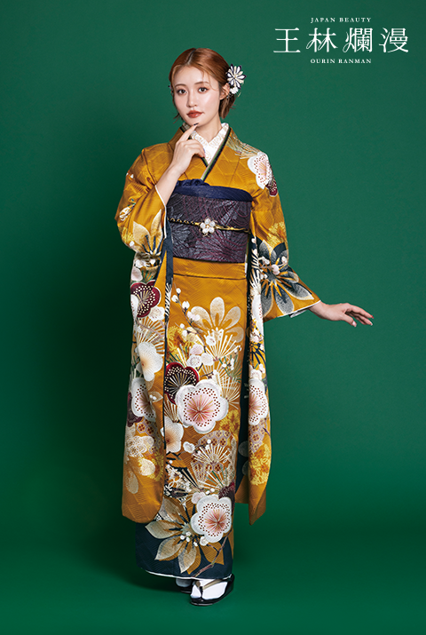 王林爛漫の最新振袖