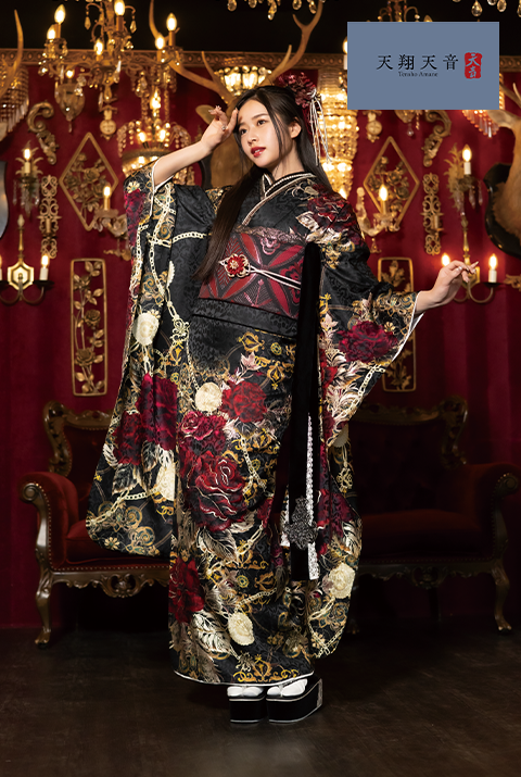 天翔天音の最新振袖