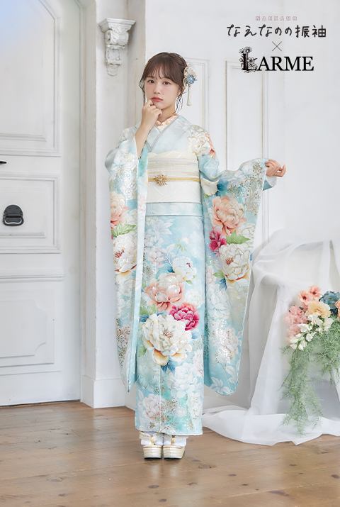 なえなのの振袖