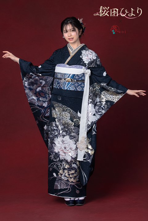 桜田ひよりの最新振袖