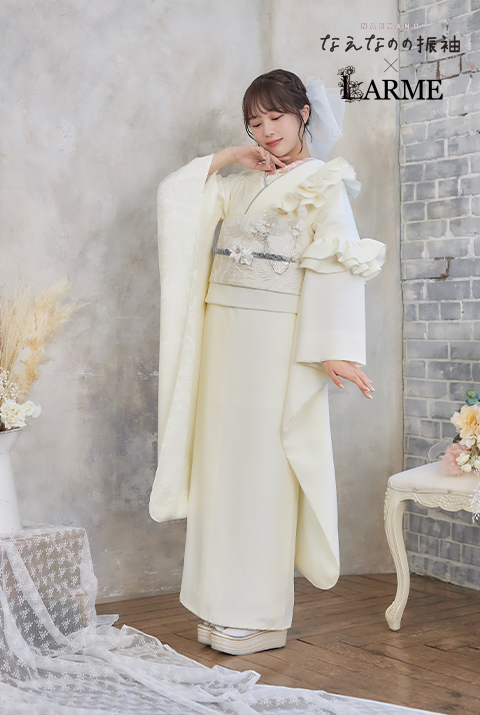 なえなのの振袖