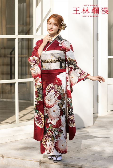 王林爛漫の最新振袖