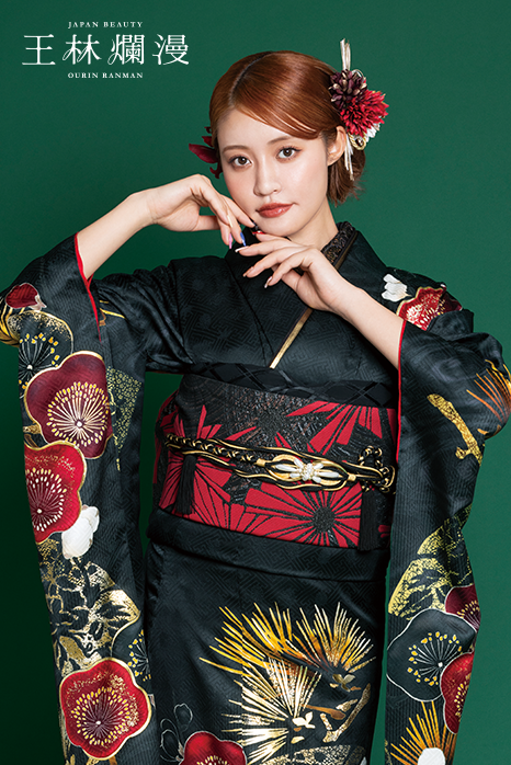 王林爛漫の最新振袖