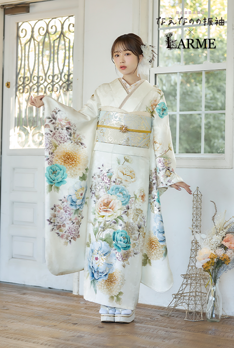 なえなのの振袖