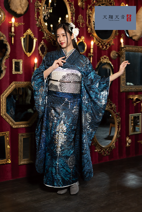 天翔天音の最新振袖