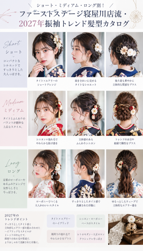 振袖　ヘアトレンド