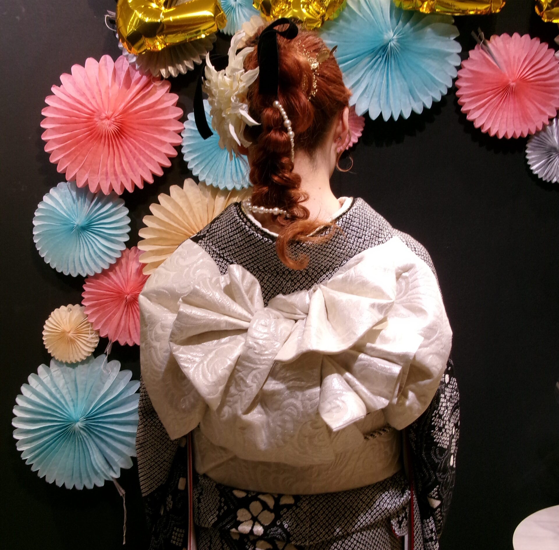 【ママ振り】絞りのお振袖について！京ろまん加古川店