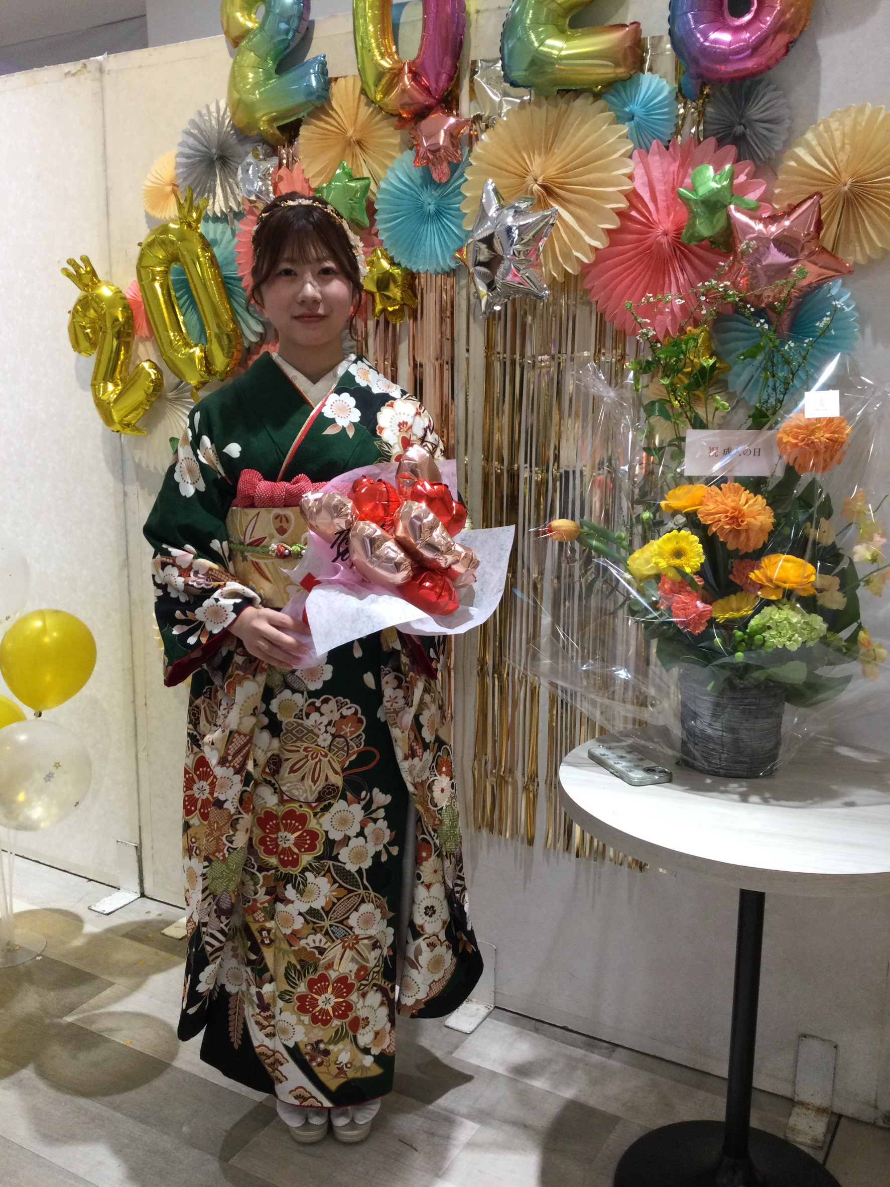 2026年成人式、喜びの声、たくさん頂戴しました。京ろまん加古川店。