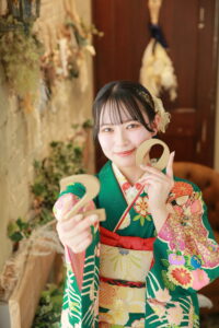 振袖　前撮り　成人式 