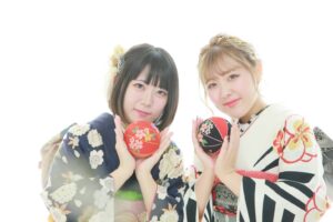 成人式　前撮り　毬