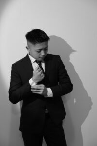 成人式　男　スーツ撮影
