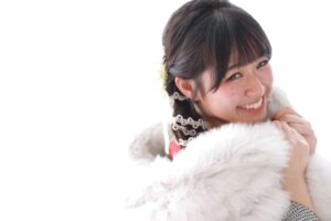 振袖撮影　パーソナルカラー