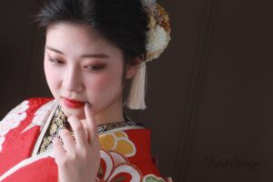 振袖メイク　成人式メイク