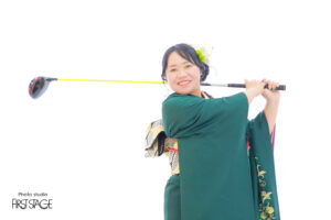 緑振袖 緑色振袖 振袖 成人式