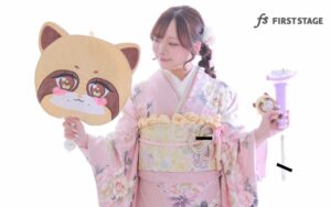 推し活 推し活振袖 振袖前撮り ピンク振袖