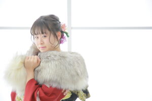振袖ショール　成人式ショール