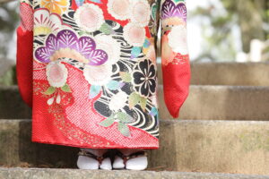 振袖足元　振袖草履　振袖コーデ