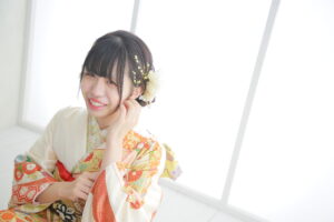 白い振袖 古典振袖 振袖 成人式