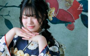 振袖メイク　メイク　ハイライト　シェーディング　成人式メイク