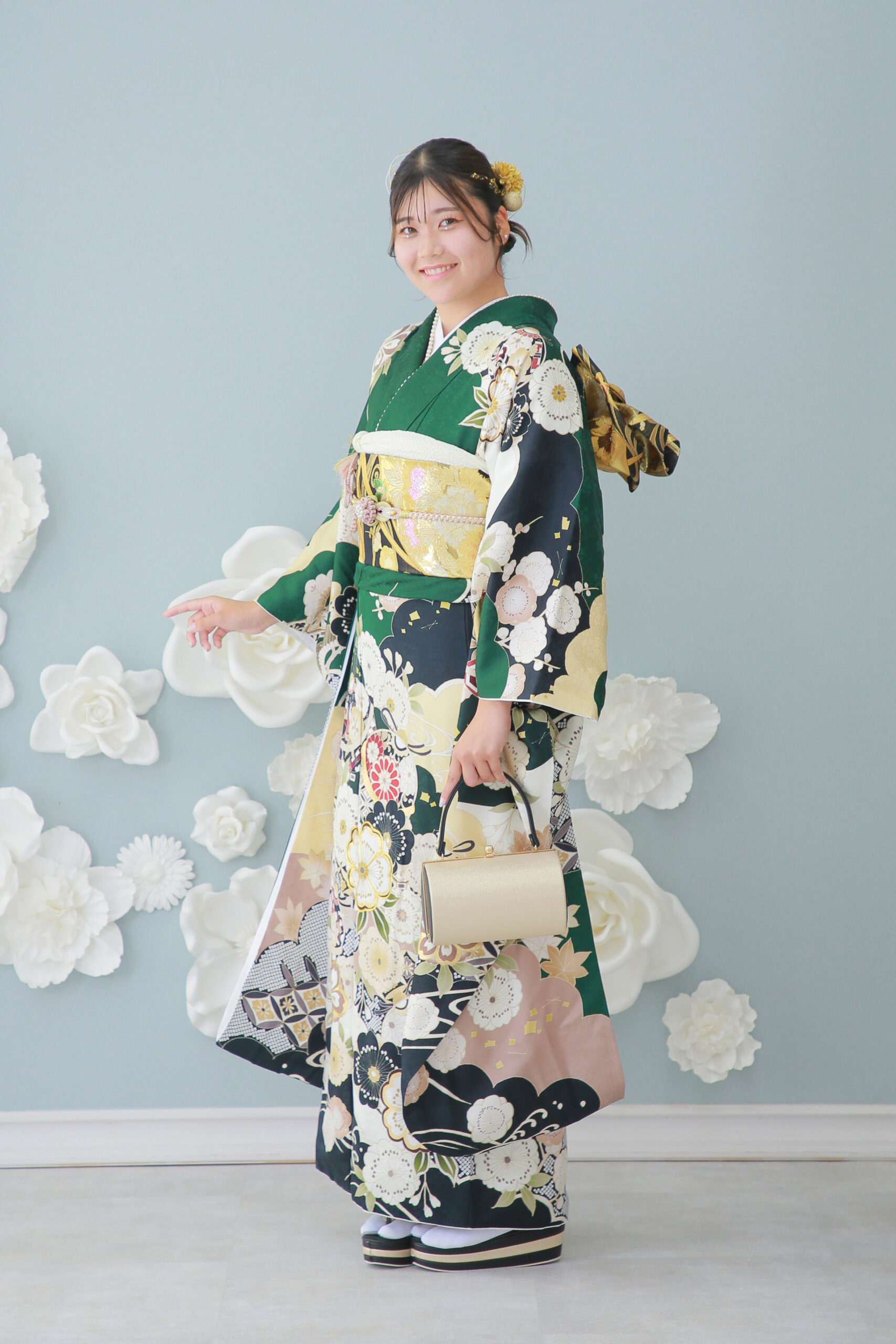 振袖コーデ㊸