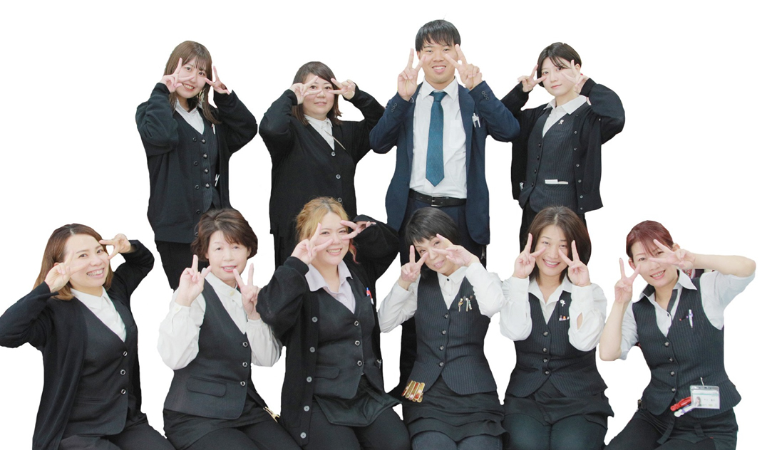 当店自慢の振袖コンジェルジュがお嬢様を輝かせます！
