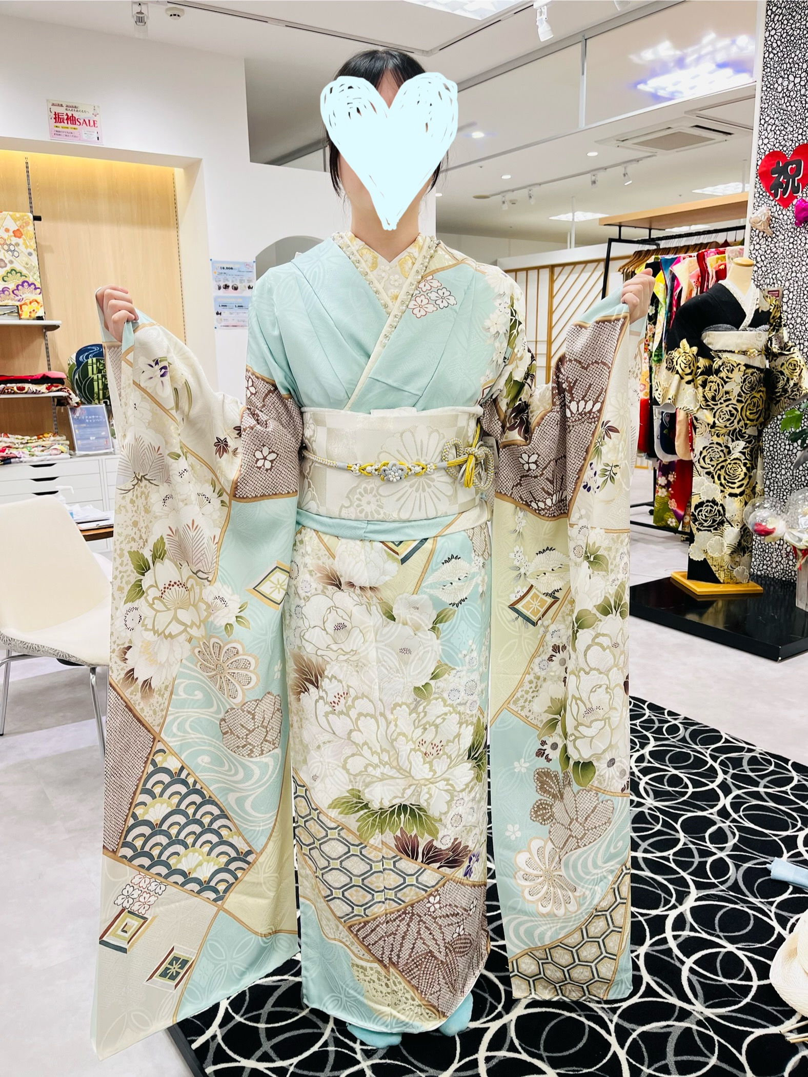 振袖コーディネート④