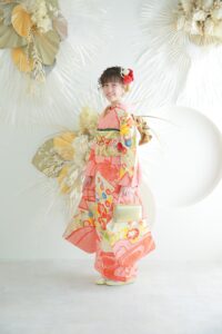 振袖コーディネート　ママ振り