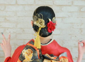 成人式　振袖ヘア