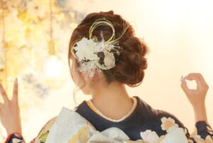 振袖　ヘアスタイル