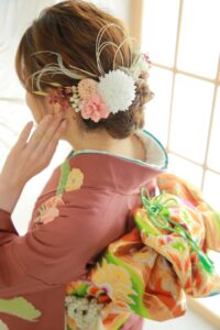 振袖　ヘアスタイル
