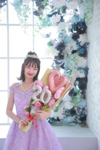 成人　ドレス　前撮り