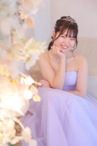 成人　ドレス　前撮り