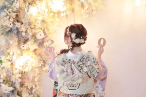振袖　２０歳　前撮り